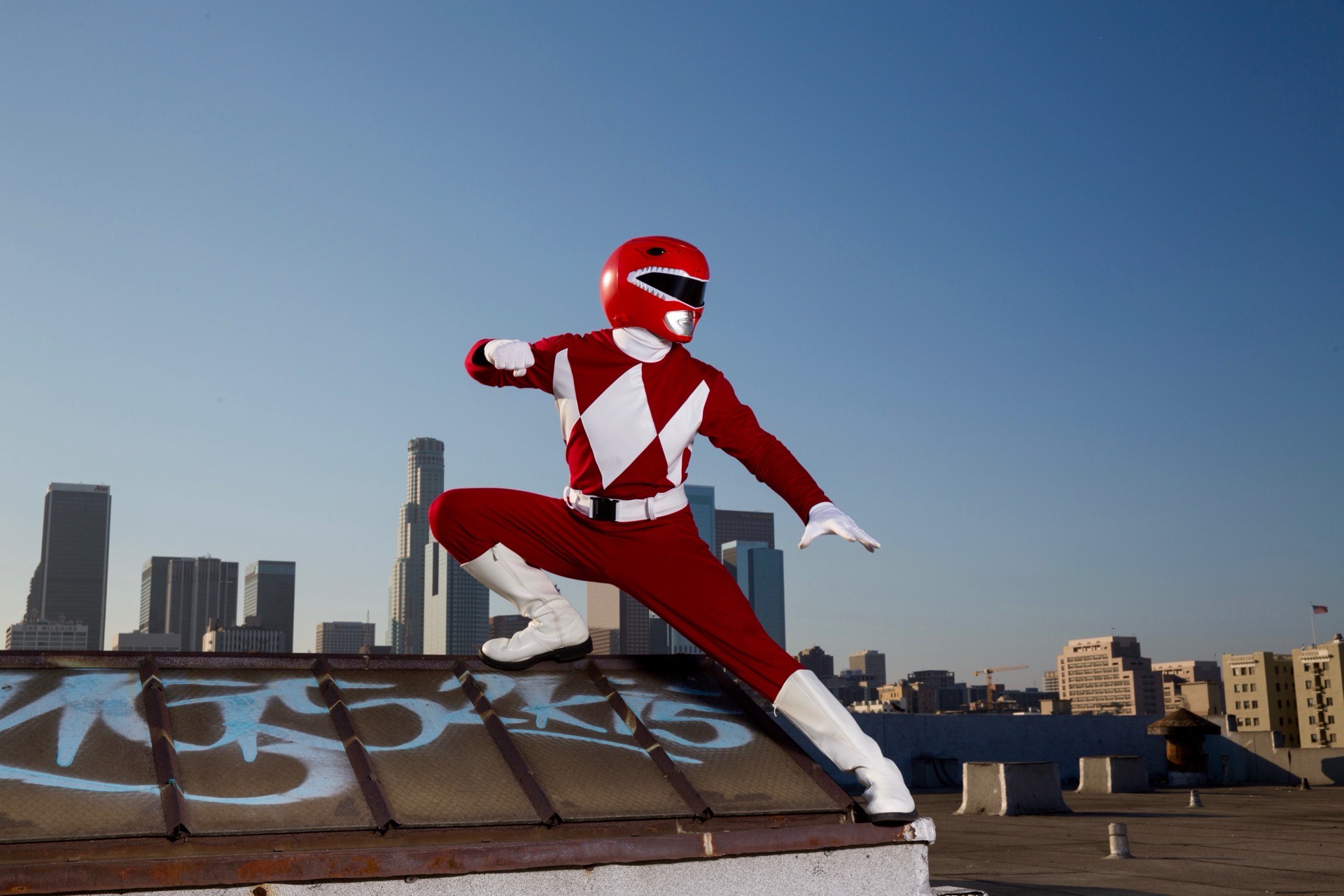 Power Ranger party character