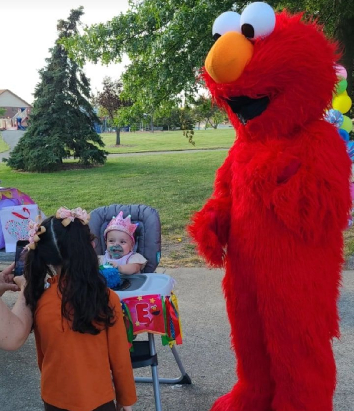 Elmo party entertainment San Diego