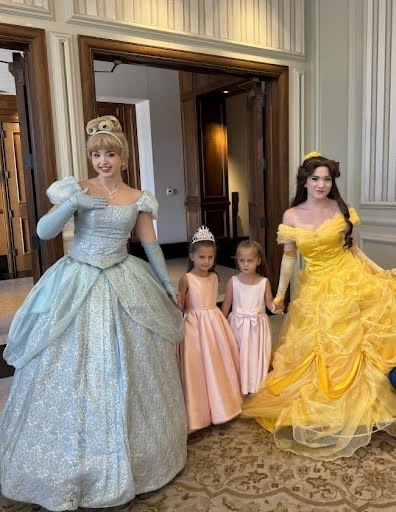 Princess entertainer at kids party San Diego