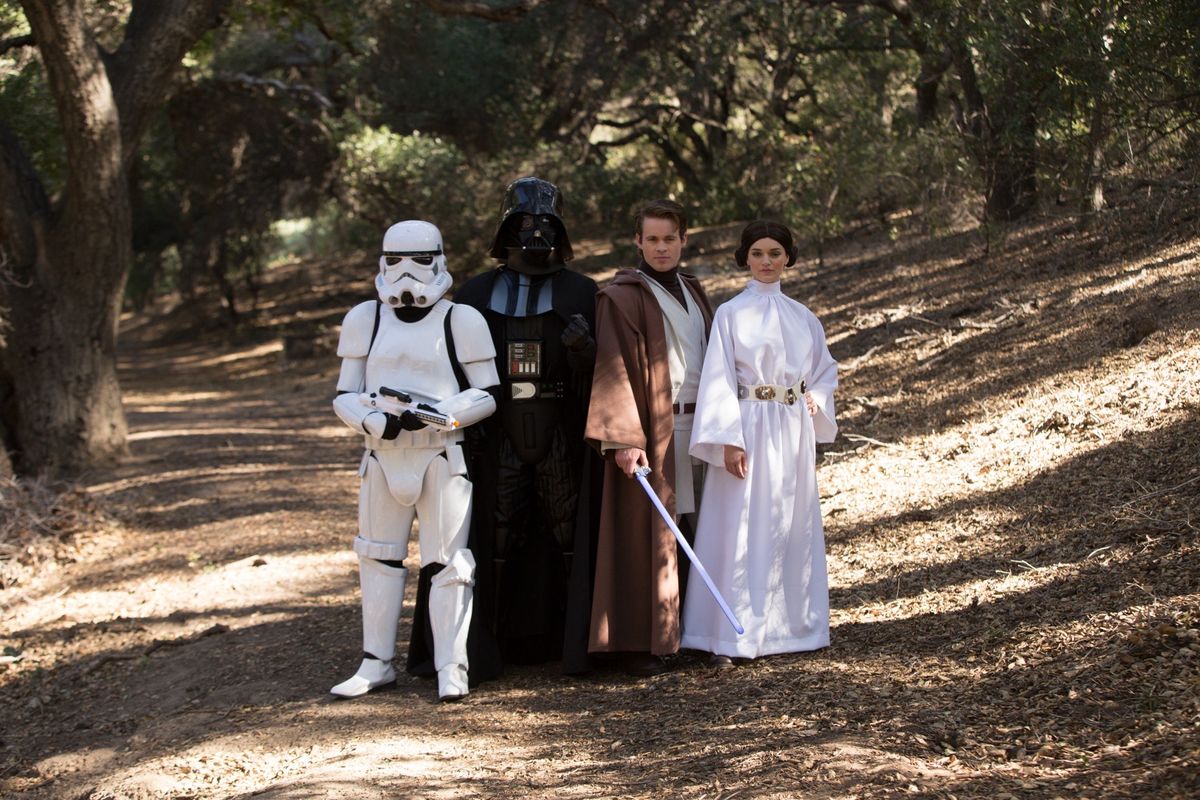 Star Wars party character San Diego